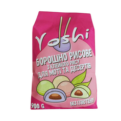 Мука рисовая из клейкого риса для Моти и десертов Yoshi 900 г 571 фото