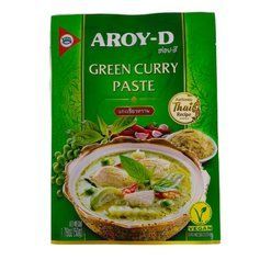 Паста Карри зеленая AROY-D 50 г 723 фото