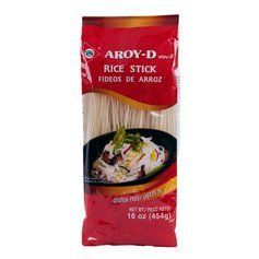 Лапша Рисовая 5 мм AROY-D 454 г 293 фото