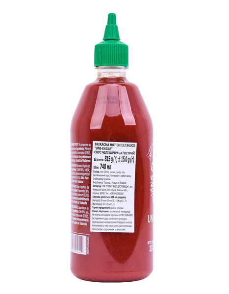 Соус Шрірача UNI-EAGLE Sriracha 815 г 609 фото